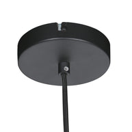 Hanglamp Halo Cirque 4217ZW zwart met gouden binnenzijde