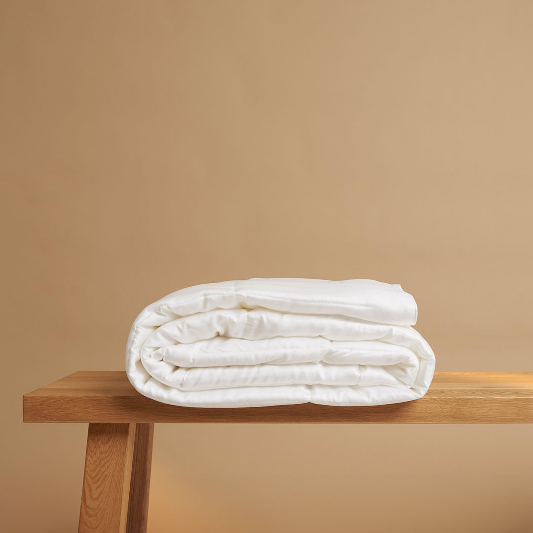 Coco & Cici - Tencel zomerdekbed 240 x 220 cm - 2-persoons dekbed - hypoallergeen & warmte-regulerend - 100% Tencel Lyocell - wit