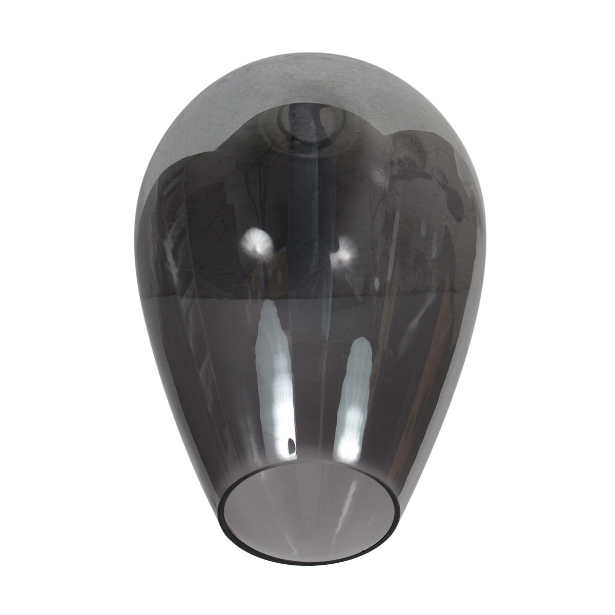 Hanglamp Drovia 4284ZW met gerookte glazen, subtiel en speels design