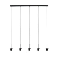 Sferio 4285ZW – langwerpige hanglamp met stijlvolle smoke glazen