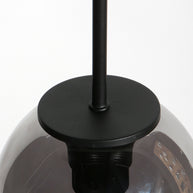 Hanglamp Drovia 4290ZW met rookglas, stijlvol compact ontwerp