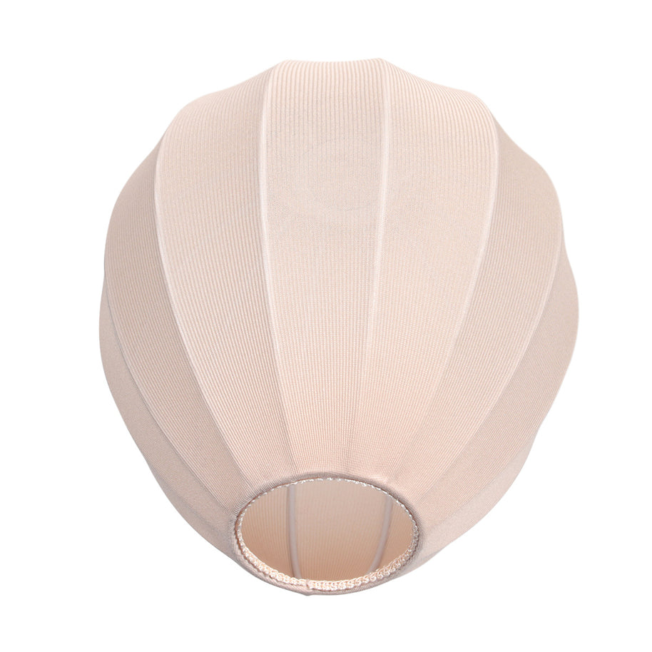 Hanglamp Silura 4298ZW 1-lichts met crème linnen kapje