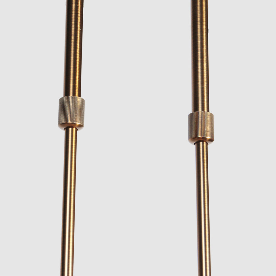 Anthea 4325BR – klassieke hanglamp met amberkleurig glas