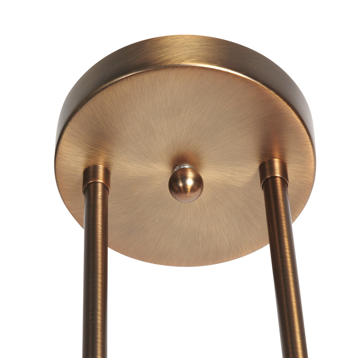 Anthea 4326BR – klassieke hanglamp met drie amberkleurige glazen