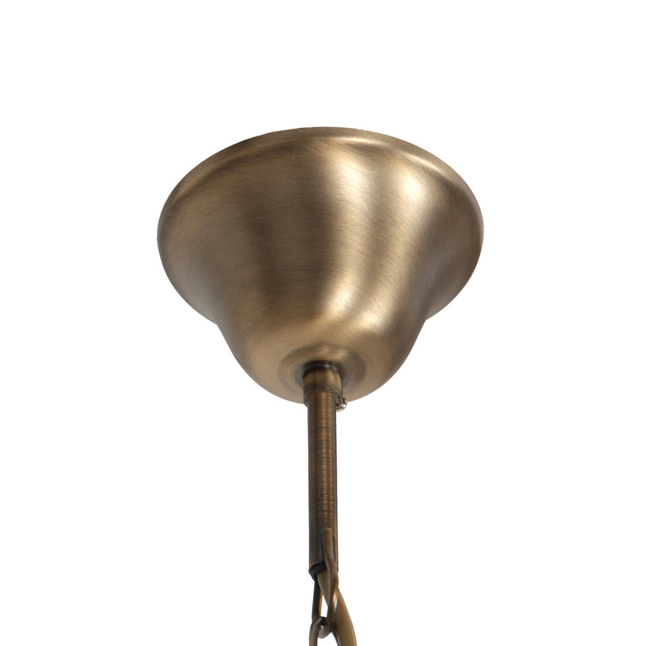 Anthea 4327BR – klassieke hanglamp met marmerlook glas