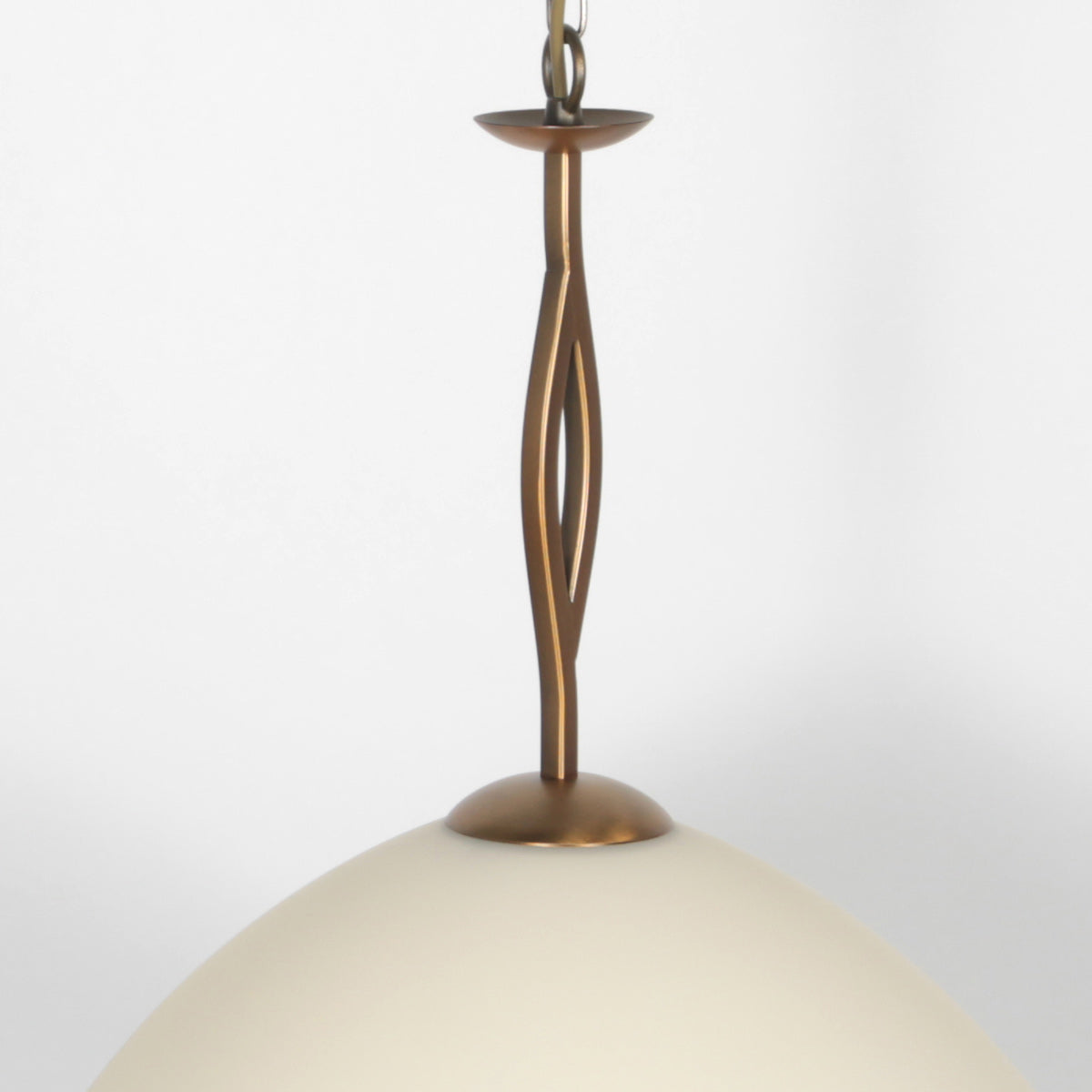 Anthea 4327BR – klassieke hanglamp met marmerlook glas