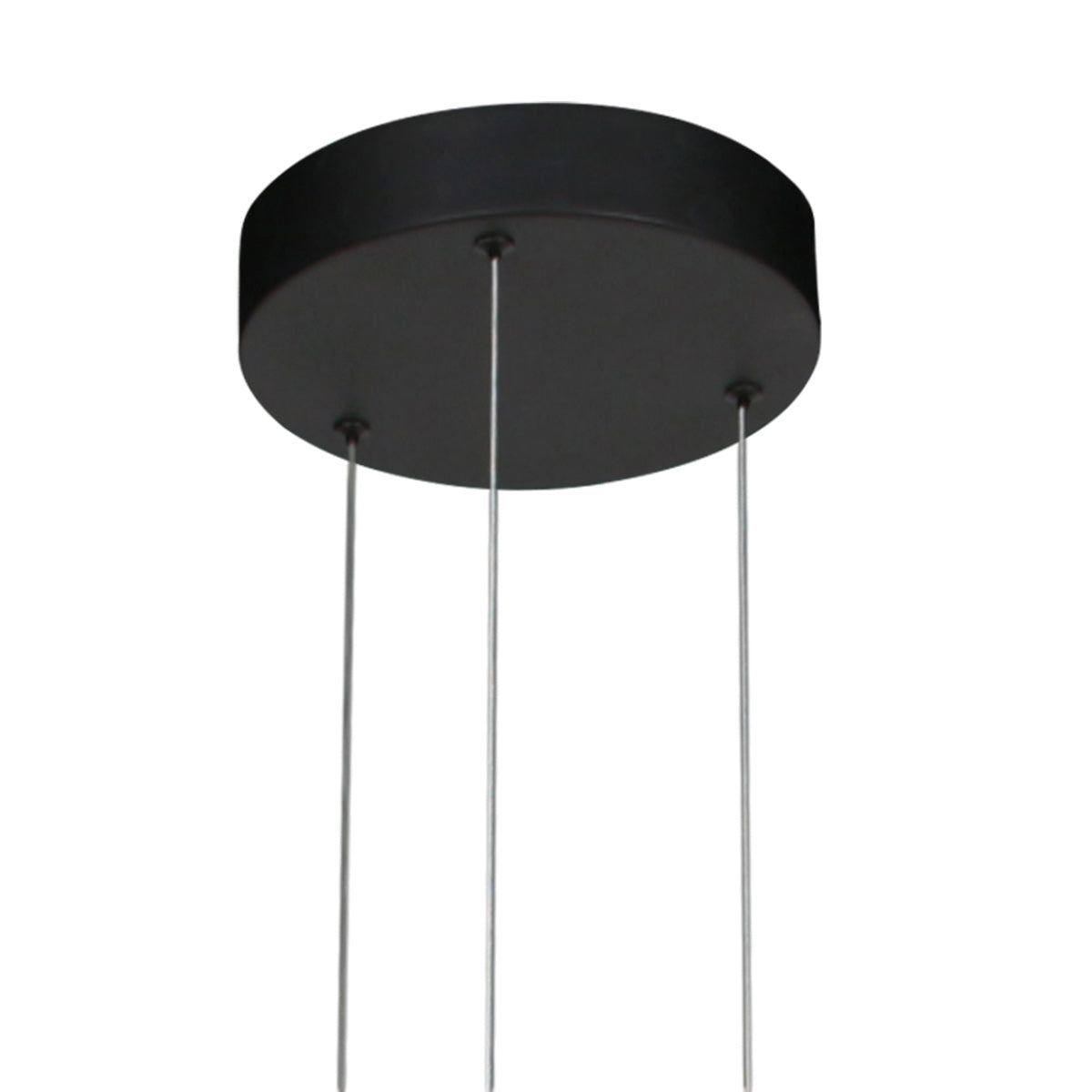 Golden Veil 4332ZW – elegante zwarte hanglamp met gouden binnenzijde