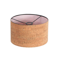 Zwarte 3-lichts hanglamp Stang 4363ZW met beige kappen in kurkstructuur