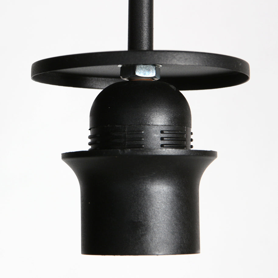 Hanglamp Aurelio 4383ZW – 5-lichts armatuur met ufo-glas