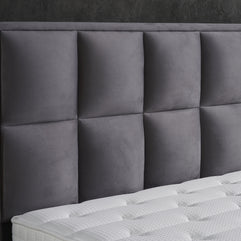 Opbergboxspring Miami Velvet Antraciet 160x200