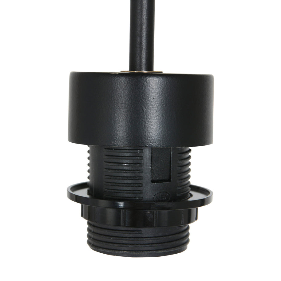 Nox Light 4477ZW – hanglamp met halfronde bamboe kap 60 cm