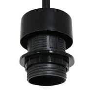 Nox Light 4477ZW – hanglamp met halfronde bamboe kap 60 cm