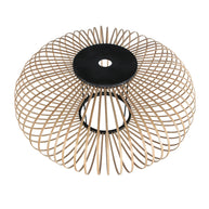 Hanglamp Silva 4480ZW – trendy bamboe Ø60cm met E27 fitting