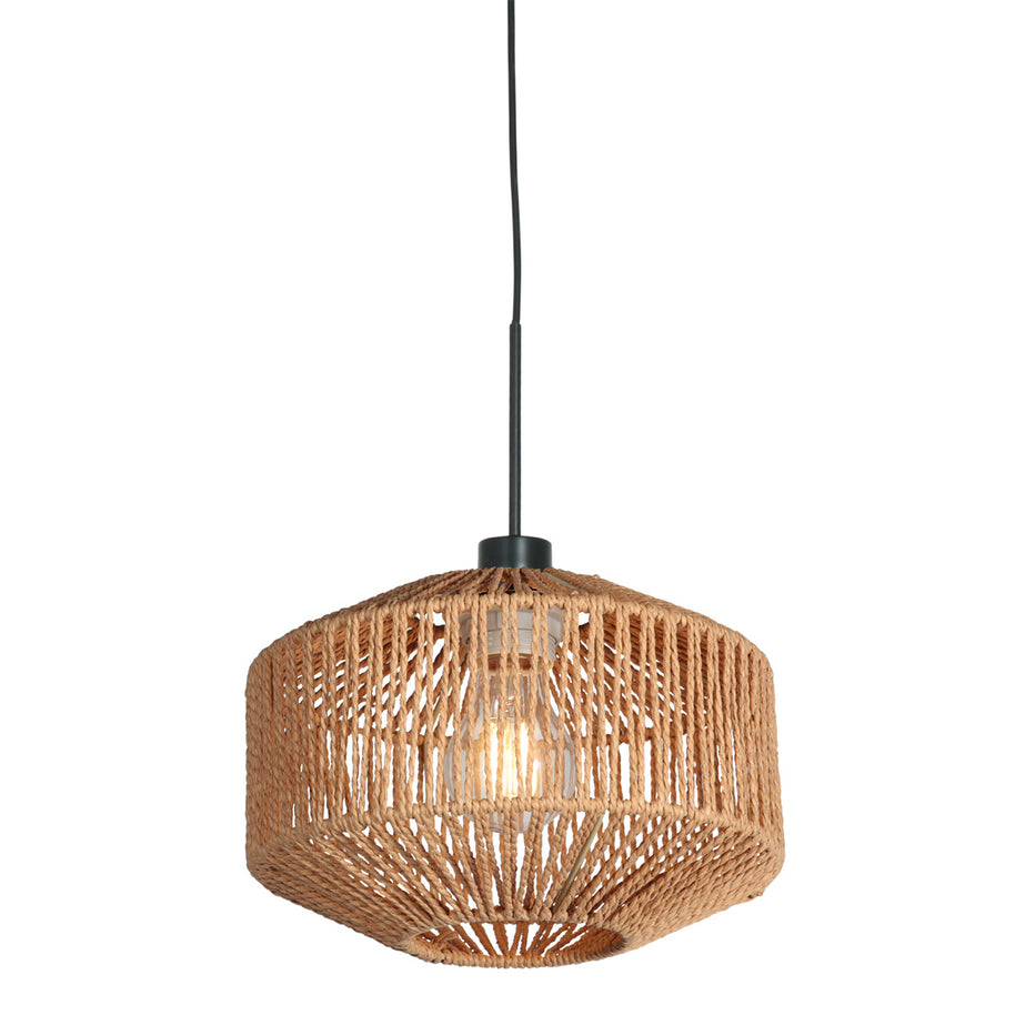 Hanglamp Ropex 4481ZW – touwhanglamp voor een warme sfeer