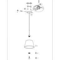 Hanglamp Ropex 4483ZW – sfeervolle Scandinavische touwlamp