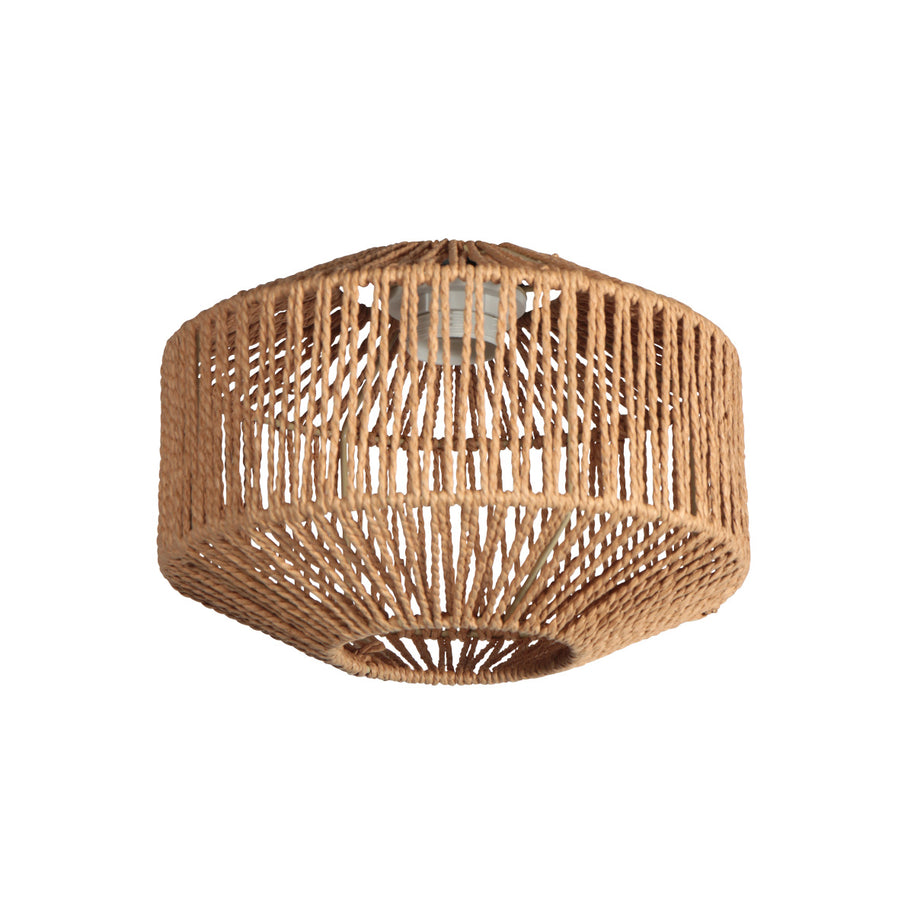 5-lichts hanglamp Ropex 4525ZW - speelse touwlamp voor vide