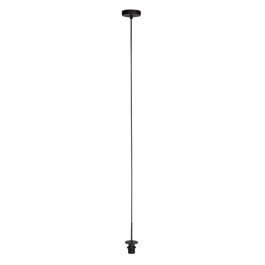 Nox Light 4538ZW – compacte hanglamp met bamboe kap