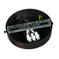 Nox Light 4538ZW – compacte hanglamp met bamboe kap