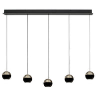 Belluno 4586ZW – 5-lichts hanglamp met kabellift