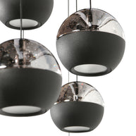 Belluno 4586ZW – 5-lichts hanglamp met kabellift