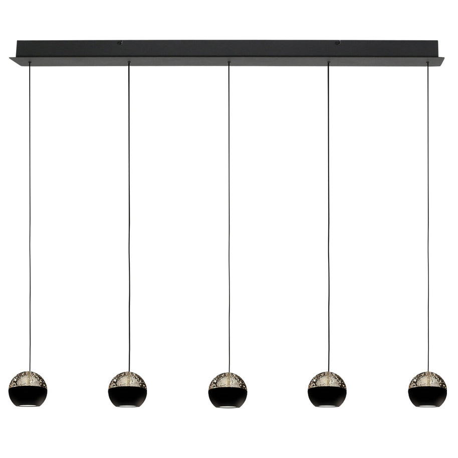 Belluno 4586ZW – 5-lichts hanglamp met kabellift