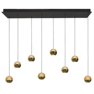 Belluno 4592ME – 8-lichts hanglamp met kabellift
