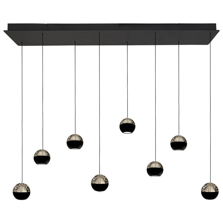Belluno 4592ZW – 8-lichts hanglamp met kabellift