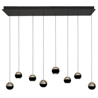 Belluno 4592ZW – 8-lichts hanglamp met kabellift