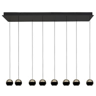 Belluno 4592ZW – 8-lichts hanglamp met kabellift