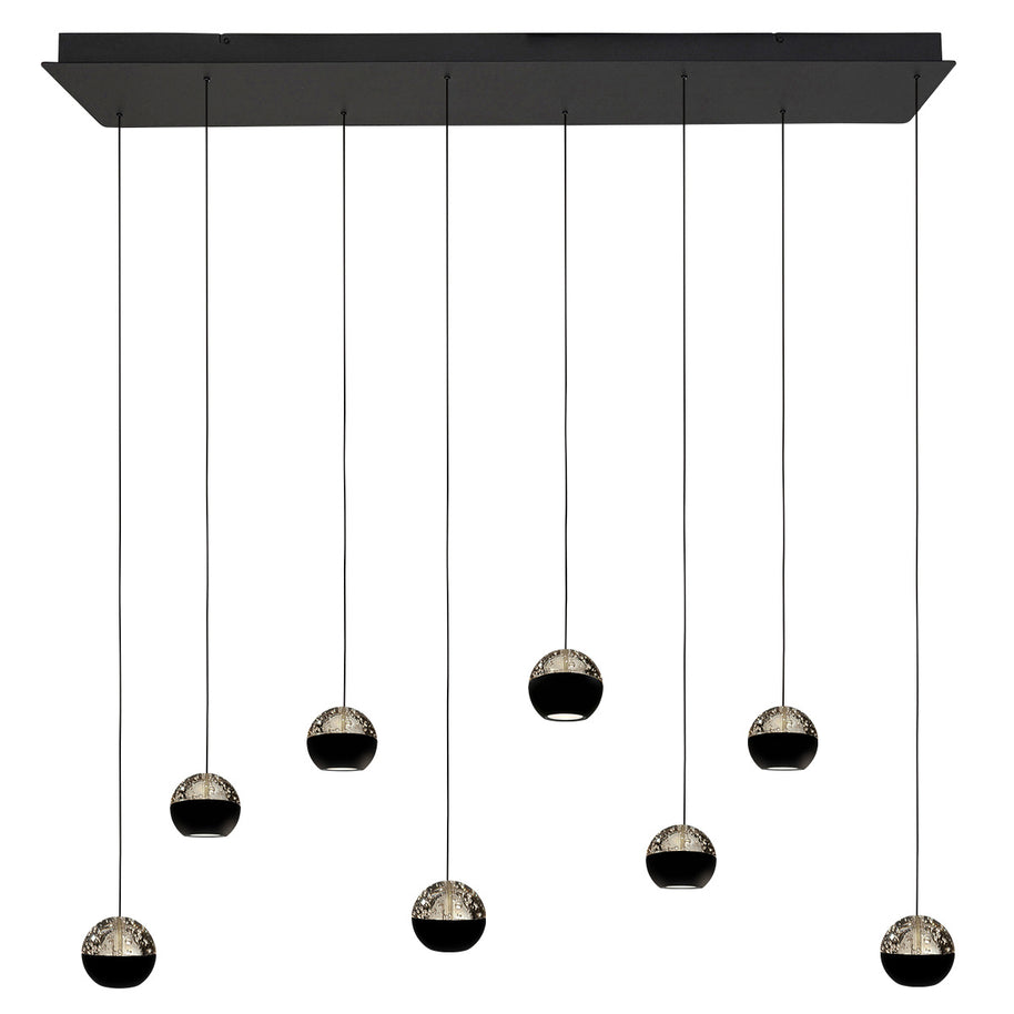 Belluno 4592ZW – 8-lichts hanglamp met kabellift