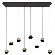 Belluno 4592ZW – 8-lichts hanglamp met kabellift