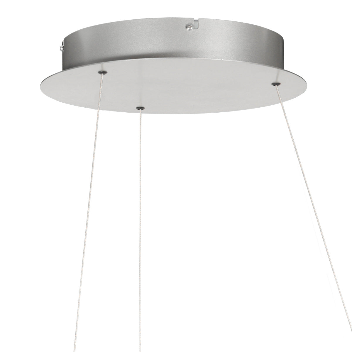 Stalen hanglamp Ringlede 4612ST met kabelhefsysteem