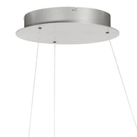 Stalen hanglamp Ringlede 4612ST met kabelhefsysteem