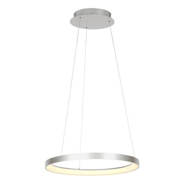 Stalen hanglamp Ringlede 4612ST met kabelhefsysteem