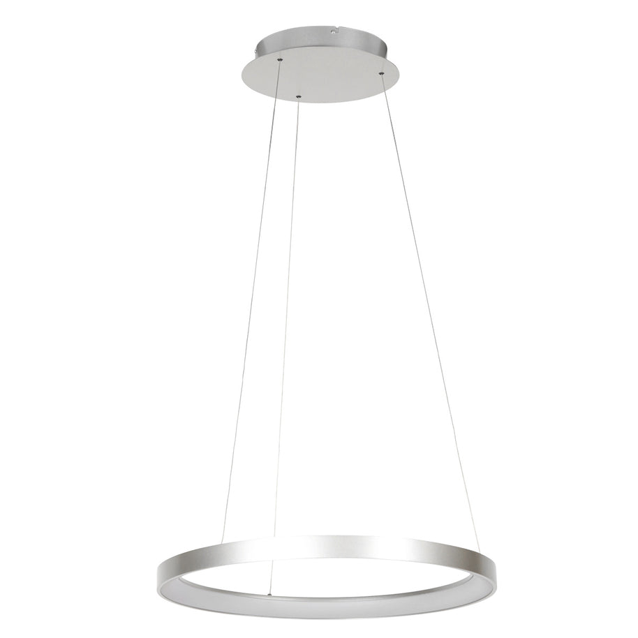 Stalen hanglamp Ringlede 4612ST met kabelhefsysteem