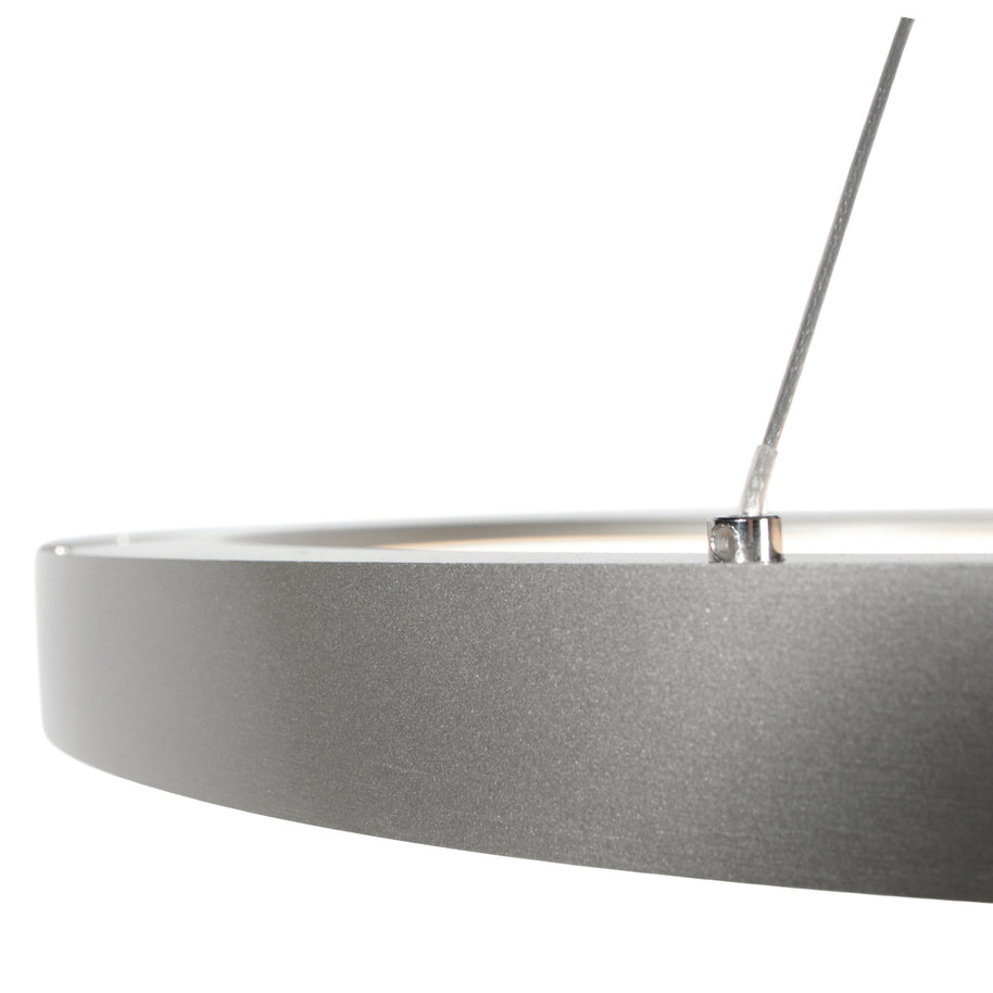 Stalen hanglamp Ringlede 4612ST met kabelhefsysteem