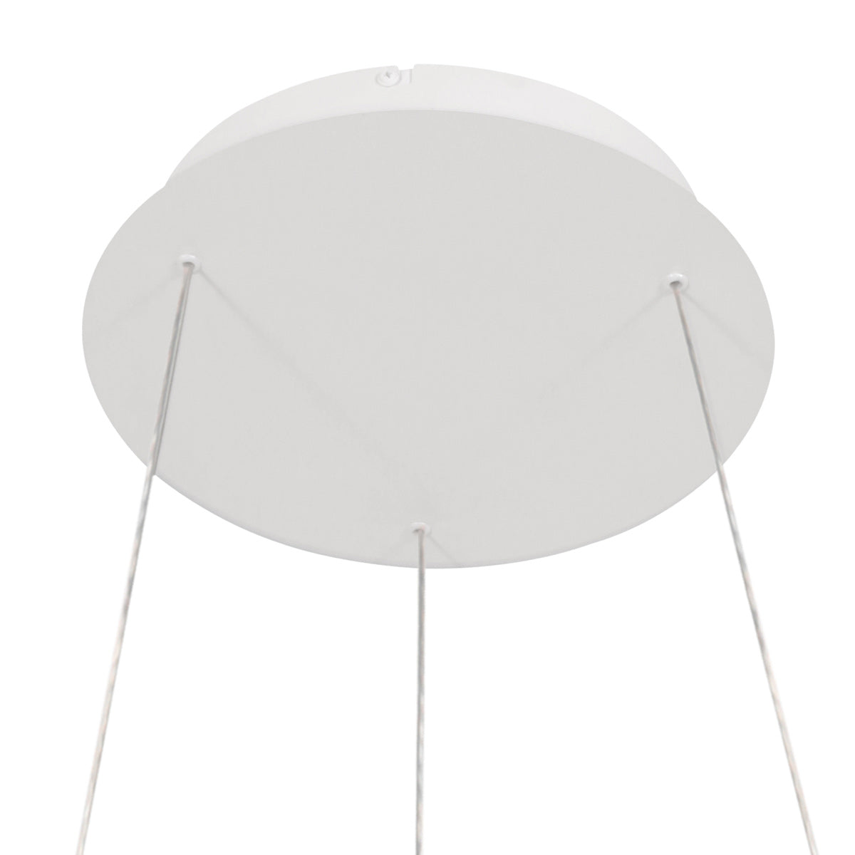 Witte hanglamp Ringlede 4612W met kabelhefsysteem
