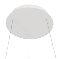 Witte hanglamp Ringlede 4612W met kabelhefsysteem