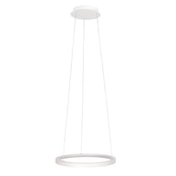 Witte hanglamp Ringlede 4612W met kabelhefsysteem