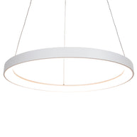 Witte hanglamp Ringlede 4612W met kabelhefsysteem