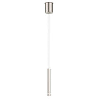 Hanglamp Volari 4714ST stalen pendellamp met warm LED-licht