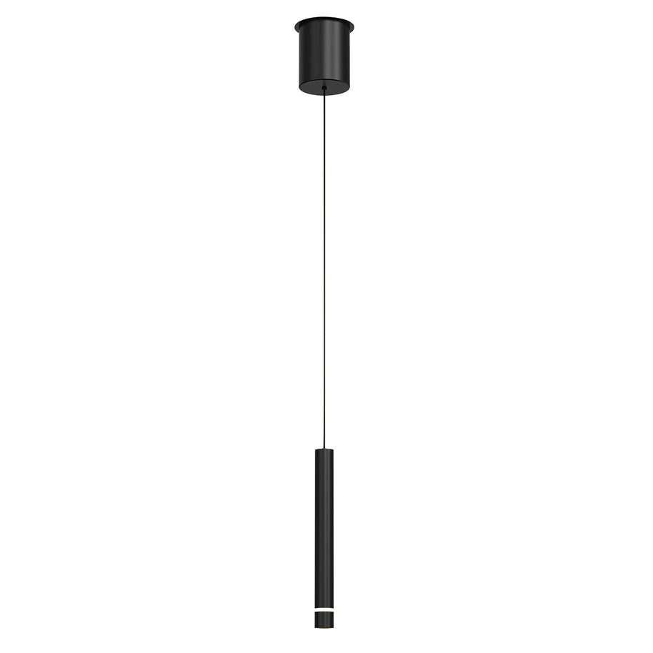Hanglamp Volari 4714ZW zwarte pendellamp met kabellift