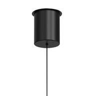 Hanglamp Volari 4714ZW zwarte pendellamp met kabellift