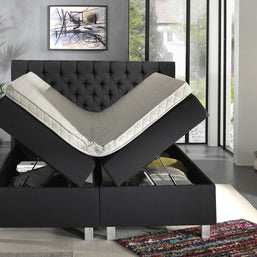 Opbergboxspring Urus Antraciet 160x200