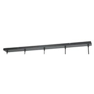 Zwarte hanglamp Bollique 4847ZW, 5-lichts voor eettafel