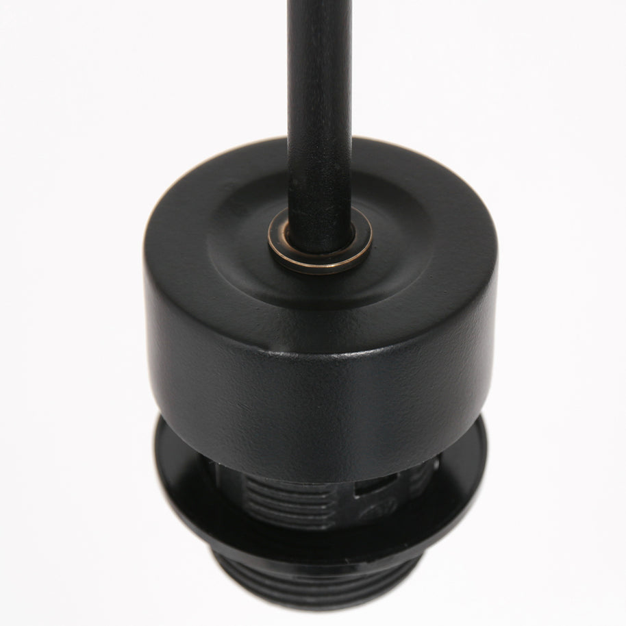 Hanglamp Globe Zwart 4913ZW zwart/goud Ø40 sfeervolle pendel