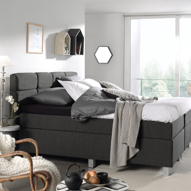 Boxspring Gustavo Antraciet 160x200
