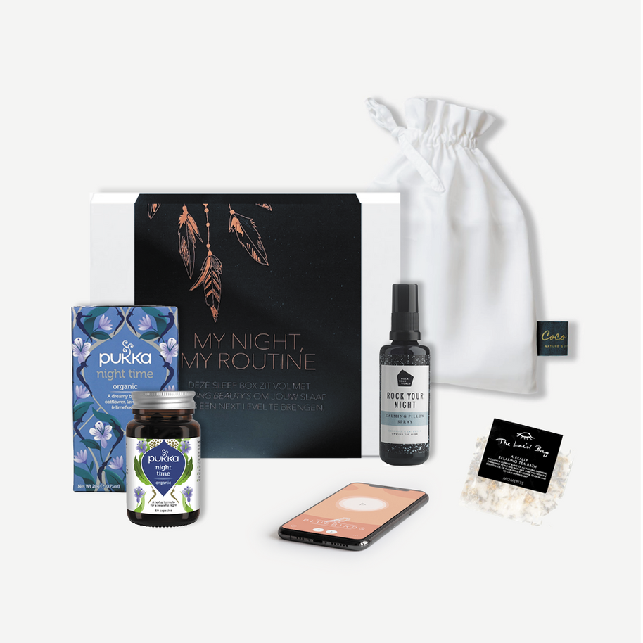 Kalmerende cadeauset voor een schoonheidsslaap