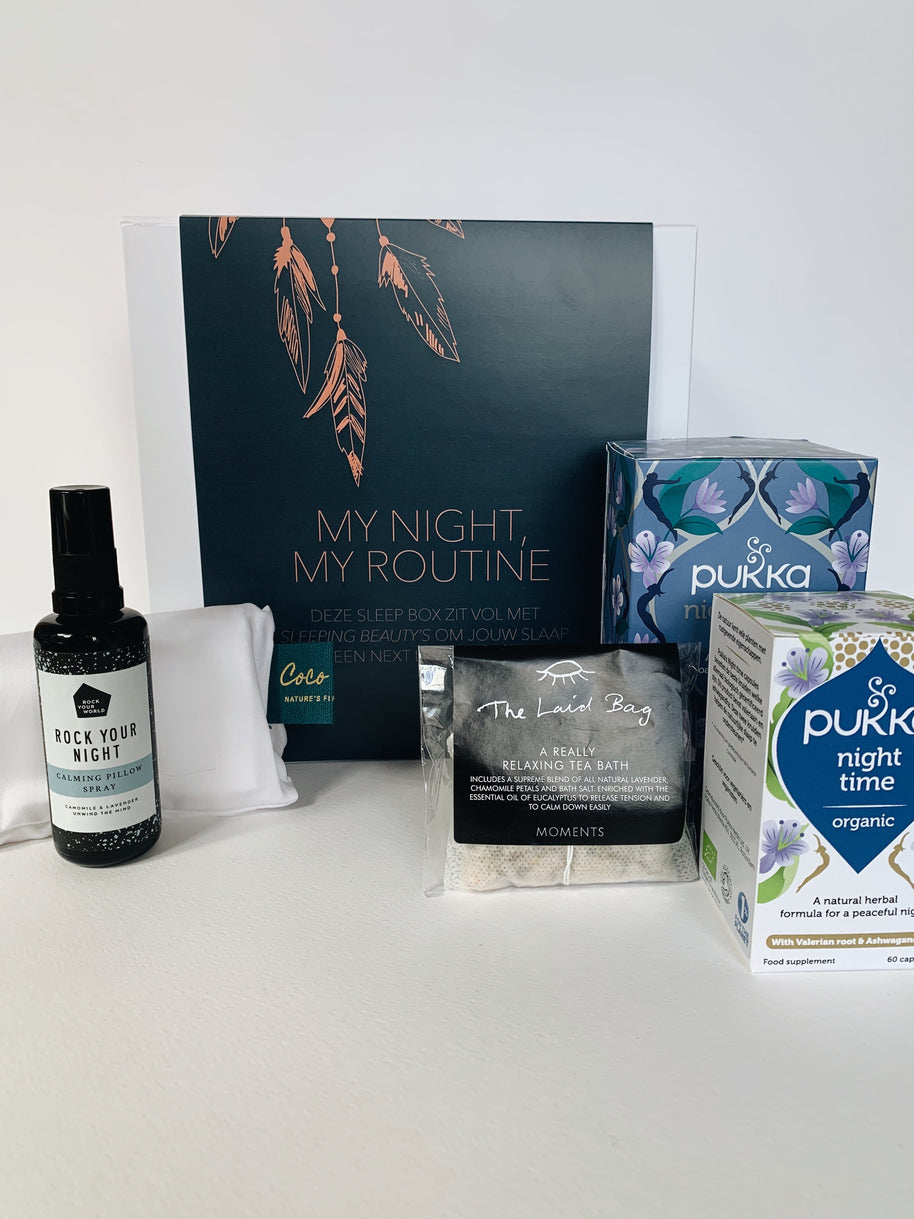 Kalmerende cadeauset voor een schoonheidsslaap