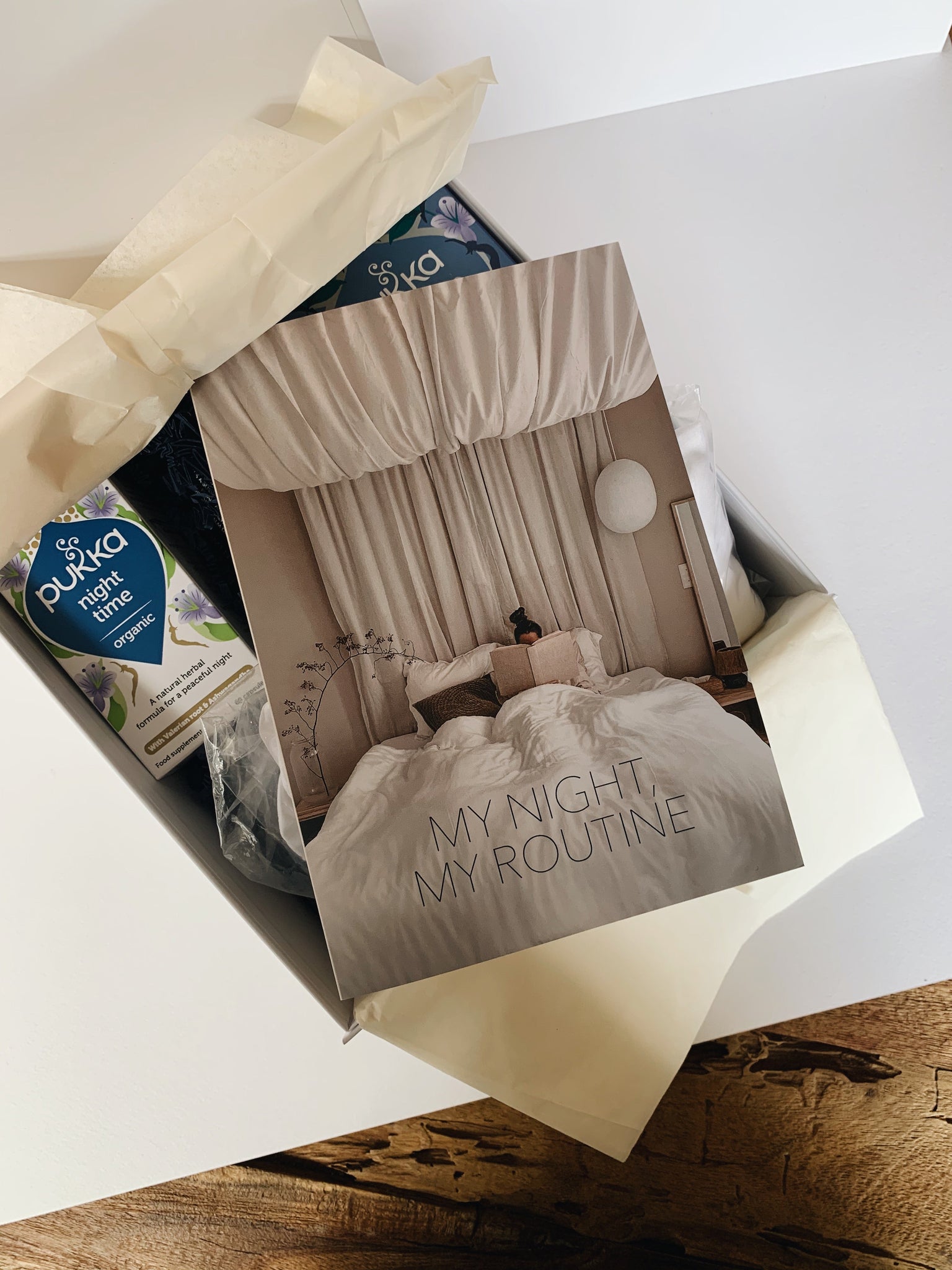 Kalmerende cadeauset voor een schoonheidsslaap